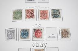 DENMARK 1870s-1990 COLLECTION OF 1,000+ STAMPS MOSTLY USED IN STENDER ALBUM