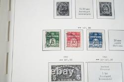 DENMARK 1870s-1990 COLLECTION OF 1,000+ STAMPS MOSTLY USED IN STENDER ALBUM