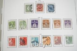 DENMARK 1870s-1990 COLLECTION OF 1,000+ STAMPS MOSTLY USED IN STENDER ALBUM