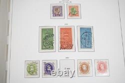 DENMARK 1870s-1990 COLLECTION OF 1,000+ STAMPS MOSTLY USED IN STENDER ALBUM