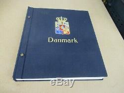 Denmark Danmark Stamps Collection In Davo Album Early To Modern