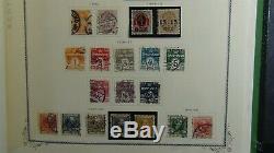 Denmark + stamp collection in Scott Specialty album with est. 1,300 Classics to'92