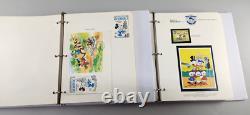 Disney Postage Stamps 2 Albums World of Disney Collection over 350 Stamps Disney Postage Stamps 2 Albums World of Disney Collection over 350 Stamps