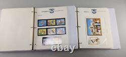 Disney Postage Stamps 2 Albums World of Disney Collection over 350 Stamps Disney Postage Stamps 2 Albums World of Disney Collection over 350 Stamps
