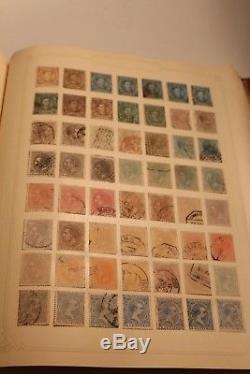 EARLY 1850's & UP apprx 480 SPAIN COLONIES STAMPS COLLECTION ALBUM COLLECTION