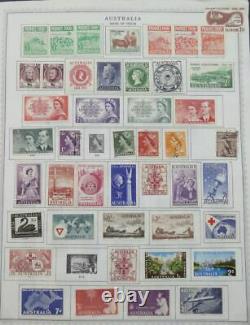 EDW1949SELL AUSTRALIA Interesting Mint & Used collection on album pages