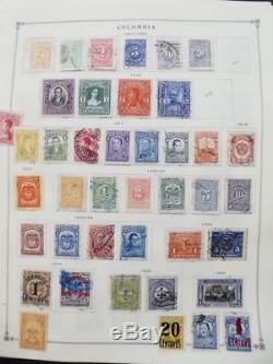 EDW1949SELL COLOMBIA Very clean Mint & Used collection on album pages Cat $682