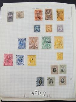 EDW1949SELL ECUADOR Very clean Mint & Used collection on album pages Cat $1724