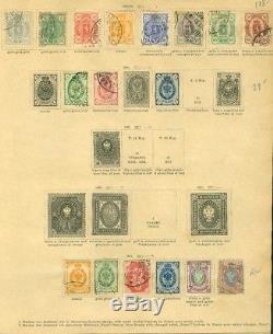 EDW1949SELL FINLAND Old Time collection on album pages. Scott Catalog $1,700+