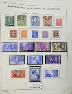 EDW1949SELL GREAT BRITAIN Perfect Mint & Used Starter collection on album pgs