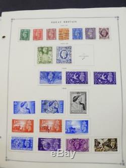 EDW1949SELL GREAT BRITAIN Very clean Mint & Used collection on album pages
