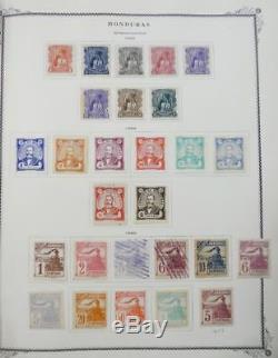 EDW1949SELL HONDURAS Very clean Mint & Used collection in Scott album