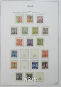 EDW1949SELL ICELAND Extensive Mint & Used collection in album. Scott Cat $6504