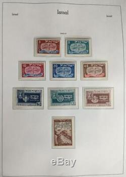 EDW1949SELL ISRAEL Beautiful collection in Lighthouse album Cplt from 1948-70