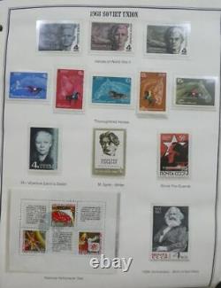 EDW1949SELL RUSSIA Beautiful collection in 2 albums Cplt from 1967-91 incl S/S