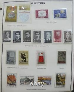 EDW1949SELL RUSSIA Beautiful collection in 2 albums Cplt from 1967-91 incl S/S