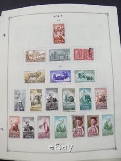 EDW1949SELL SPAIN Very clean Mint & Used collection on album pages