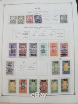 EDW1949SELL TOGO Very clean Mint & Used collection on album pages. Cat $804.00