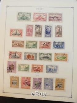 EDW1949SELL TURKEY Very clean Mint & Used collection on album pages. Cat $1490