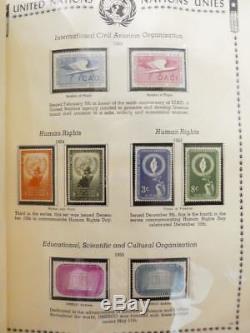 EDW1949SELL U. N. The Ultimate collection in 3 albums Cplt 1951-2001 All VF MNH