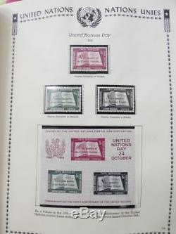 EDW1949SELL U. N. The Ultimate collection in 3 albums Cplt 1951-2001 All VF MNH