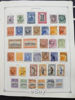 EDW1949SELL URUGUAY Very clean Mint & Used collection on album pages. Cat $930