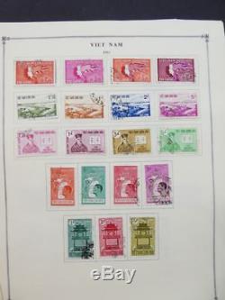 EDW1949SELL VIETNAM Very clean Mint & Used collection on album pages Cat $650+
