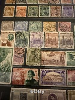EGYPT Collection Mixed condition 16 Page Album With Some High Value Sets
