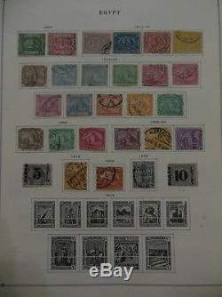 EGYPT Old time nice & clean Mint & Used collection on album pgs with many Better