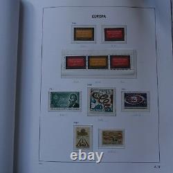 EUROPA COLLECTION DE TIMBRE EUROPA 1949 à 1992 NEUF MNH ALBUM + BOITIER DAVO