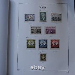 EUROPA COLLECTION DE TIMBRE EUROPA 1949 à 1992 NEUF MNH ALBUM + BOITIER DAVO