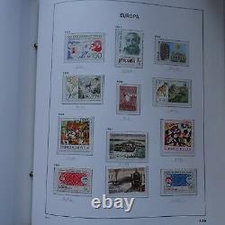 EUROPA COLLECTION DE TIMBRE EUROPA 1949 à 1992 NEUF MNH ALBUM + BOITIER DAVO