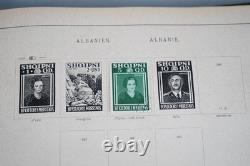 EUROPE 1880s-1940s COLLECTION OF 1,500+ STAMPS MINT & USED STORED IN ALBUM
