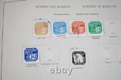 EUROPE 1880s-1940s COLLECTION OF 1,500+ STAMPS MINT & USED STORED IN ALBUM