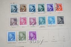 EUROPE 1880s-1940s COLLECTION OF 1,500+ STAMPS MINT & USED STORED IN ALBUM