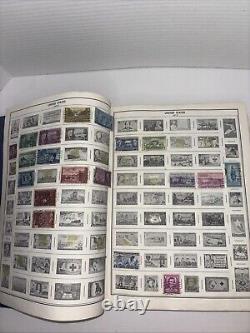 EXCELLENT CONDITION-Stamp Collection HE Harris Statesman Deluxe Album 300+Stamps