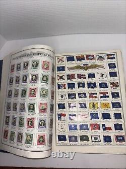 EXCELLENT CONDITION-Stamp Collection HE Harris Statesman Deluxe Album 300+Stamps