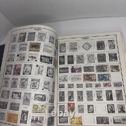 EXCELLENT CONDITION-Stamp Collection HE Harris Statesman Deluxe Album 300+Stamps