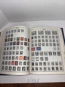 EXCELLENT CONDITION-Stamp Collection HE Harris Statesman Deluxe Album 300+Stamps