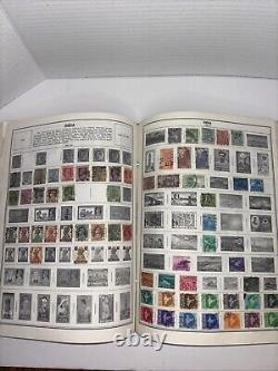 EXCELLENT CONDITION-Stamp Collection HE Harris Statesman Deluxe Album 300+Stamps