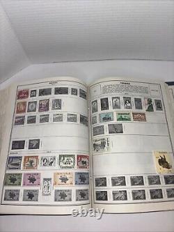 EXCELLENT CONDITION-Stamp Collection HE Harris Statesman Deluxe Album 300+Stamps