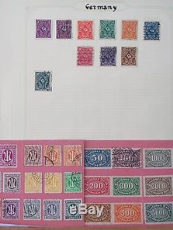 Early all world collection in well filled album, 1000's stamps, 130 scans