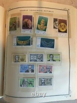 East Germany DDR Stamp Collection 1949-1987 in Scott Specialty Album. Hingeless