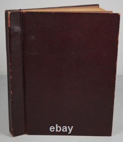 Eclectic Us & World Collection Of Airmail Stamps & Cut Squares Homemade Album