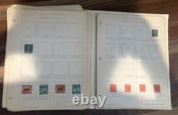 El Salvador Stamp Collection in Vintage Album Pages 1800s-1900s Classic Issues