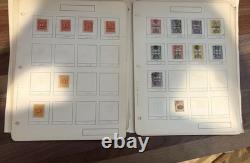 El Salvador Stamp Collection in Vintage Album Pages 1800s-1900s Classic Issues