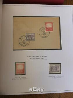 En 2 Albums Importante Collection Timbres 3° Reich Allemagne + Pays D'occupation