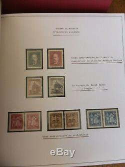 En 2 Albums Importante Collection Timbres 3° Reich Allemagne + Pays D'occupation