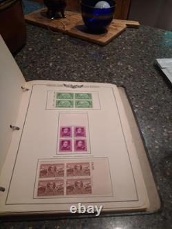 Estate Find Lot Old Postage Stamp Album W Many Stamps. Est 200-400