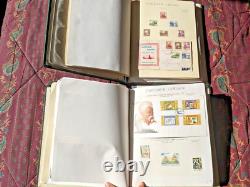 Estate Find NORFOLK ISLAND stamp collection with FDCs in 2 Lighthouse albums
